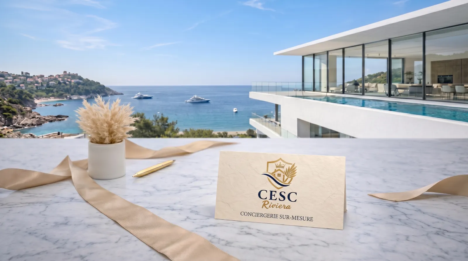 L'équipe de la conciergerie Cesc Riviera experte en gestion locative à Hyères et Toulon